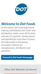 Mobile Screenshot of dotfoods.com